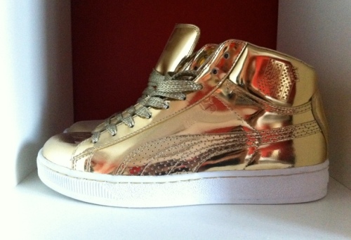 UNDFTD x Puma Suede Mid 24K Collection Gold uploaded by B.Goode
